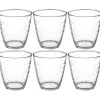 Secret de Gourmet waterglazen Rome - 6x - 250 ml - deco glas