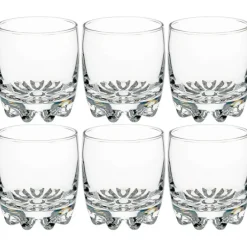 Waterglazen-Secret de Gourmet waterglazen/sapglazen - 6x stuks - 310 ml
