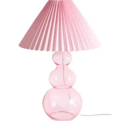 Tafellampen-Leen Bakker SENGWA - Tafellamp - Roze - Glas