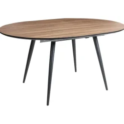 Beliani SENIAC - Uitschuifbare eettafel - Lichtbruin - MDF