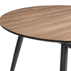 Beliani SENIAC - Uitschuifbare eettafel - Lichtbruin - MDF