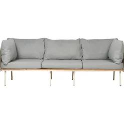 Loungebanken-Leen Bakker SENISE - Tuinbank - Grijs - Aluminium