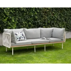 Loungebanken-Leen Bakker SENISE - Tuinbank - Grijs - Aluminium