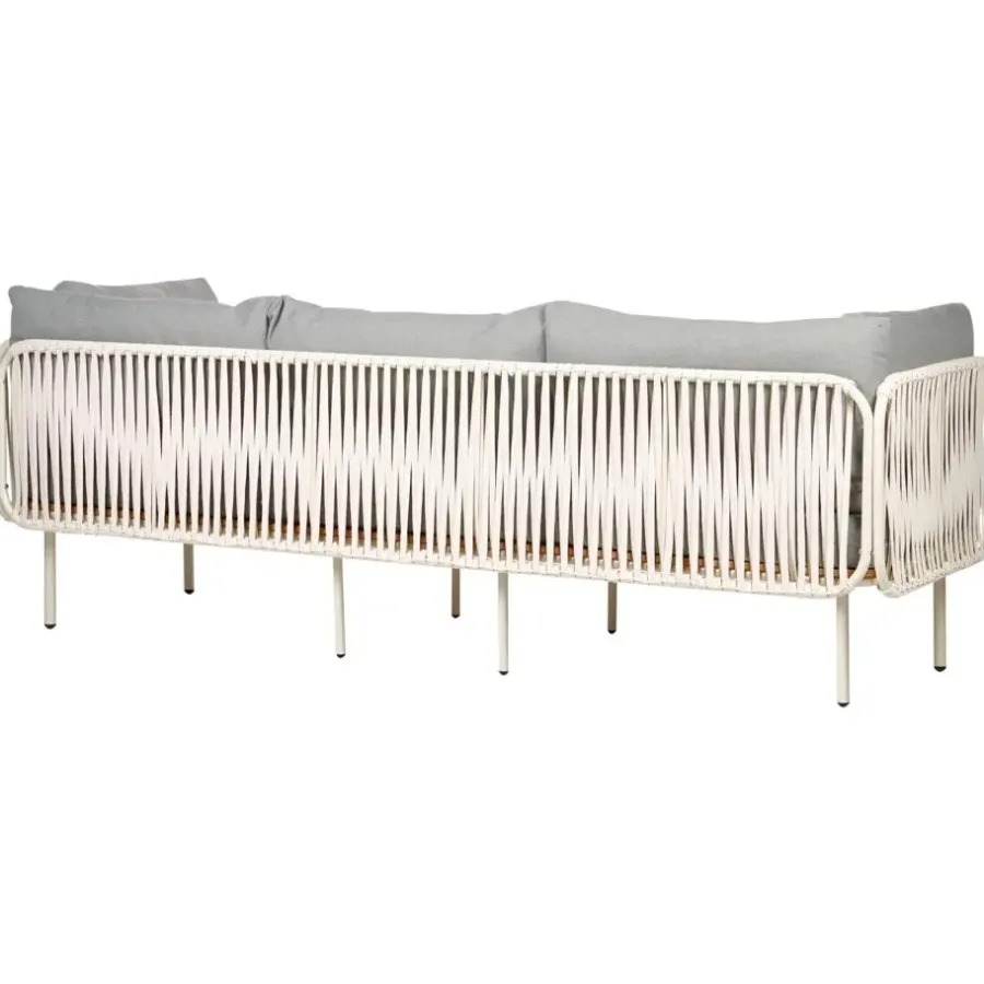 Loungebanken-Leen Bakker SENISE - Tuinbank - Grijs - Aluminium