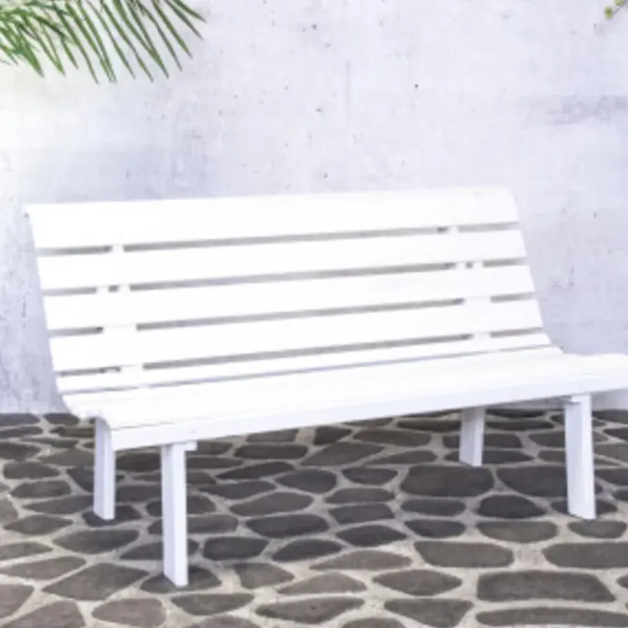 Tuinbanken-Sens-Line - Bella Tuinbank 150cm - 2-zits - Wit