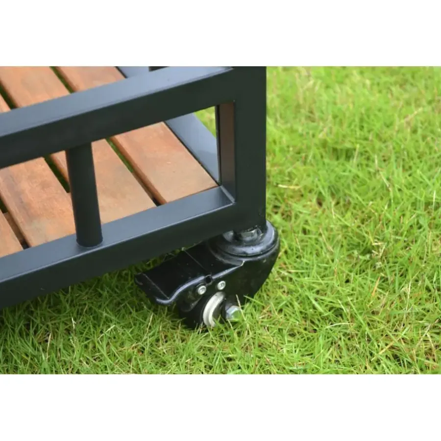 Trolleys-Merkloos Sens-Line - Butler Trolley - 67x40x84cm - Acaciahout