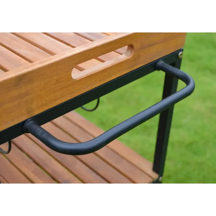 Trolleys-Merkloos Sens-Line - Butler Trolley - 67x40x84cm - Acaciahout