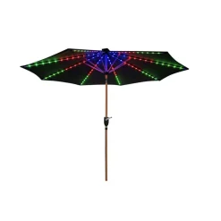 Parasols-Sens-Line - Mambo Led Parasol - Ø3m - Grijs