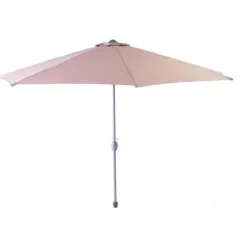 Parasols-Sens-Line - Salou Parasol Taupe Ø300 Cm - Grijs