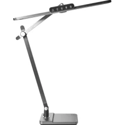 Leen Bakker SERPENS - Bureaulamp LED - Grijs - Synthetisch materiaal