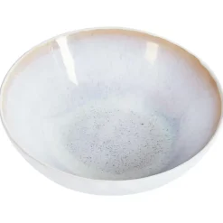 Serviessets-Leen Bakker SESAME - Diepe borden set van 8 - Lichtgrijs - Steengoed