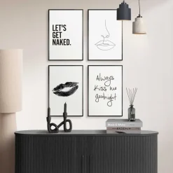 Posters-Reinders Set poster met lijst - Echte liefde