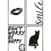 Posters-Reinders Set poster met lijst - Funky bundel