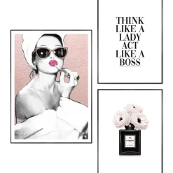Reinders Set poster met lijst - Glamour Routine