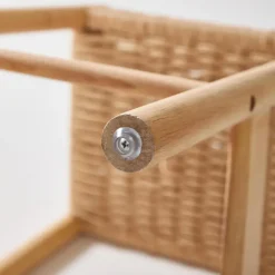 Nordlys Set van 2 Barkrukken Massief Hout Scandinavisch