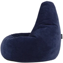 Zitzakken-icon Set van 2 Kinderzitzakken Dalton - Corduroy Zitzak - Marineblauw