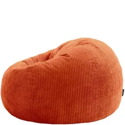 Zitzakken-icon Set van 2 Zitzak Kingston - Corduroy Zitzak Volwassenen - Oranje