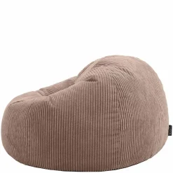 icon Set van 2 Zitzak Kingston - Corduroy Zitzak Volwassenen - Mokka