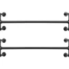 Songmics Set van 2 kledingstangen - Kledingrek - Kledingstang 110 x 30 x 29,3 CM