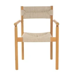 Tuinstoelen-Nordlys Set van 2 tuinstoelen van massief acaciahout