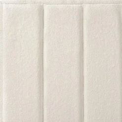 2-Persoons Bedden-Beliani SEZANNE - Bed met opbergruimte - Gebroken wit - 160 x 200 cm - Bouclé