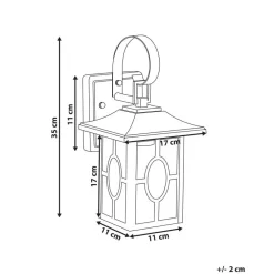 Beliani SHAGGIE - Wandlamp - Koper - Ijzer