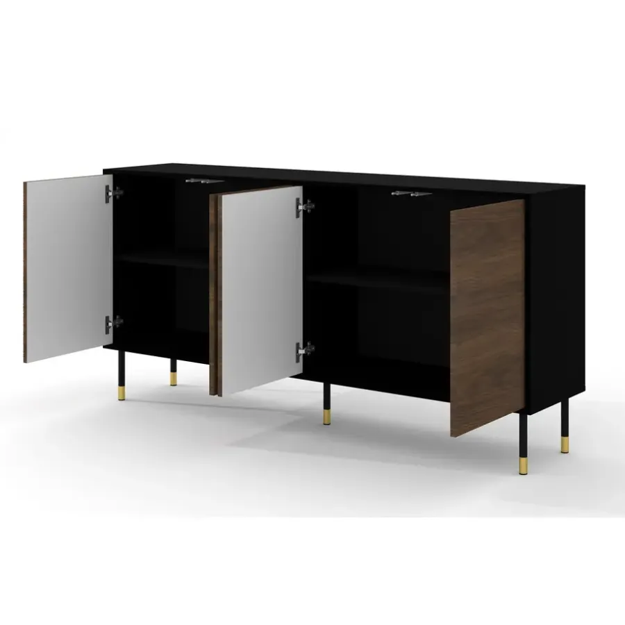 Homlando SHERWOOD dressoir 4D 180 cm catania eiken