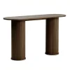 Sidetables-Giga Living Sidetable Donker Eikenhout - 130x40x75cm - Nola