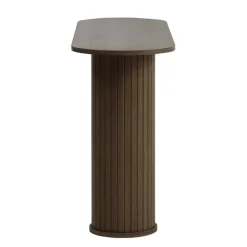 Sidetables-Giga Living Sidetable Donker Eikenhout - 130x40x75cm - Nola