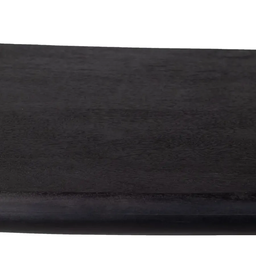 Giga Meubel Sidetable Mangohout Zwart - 113x44x76cm - Rumi