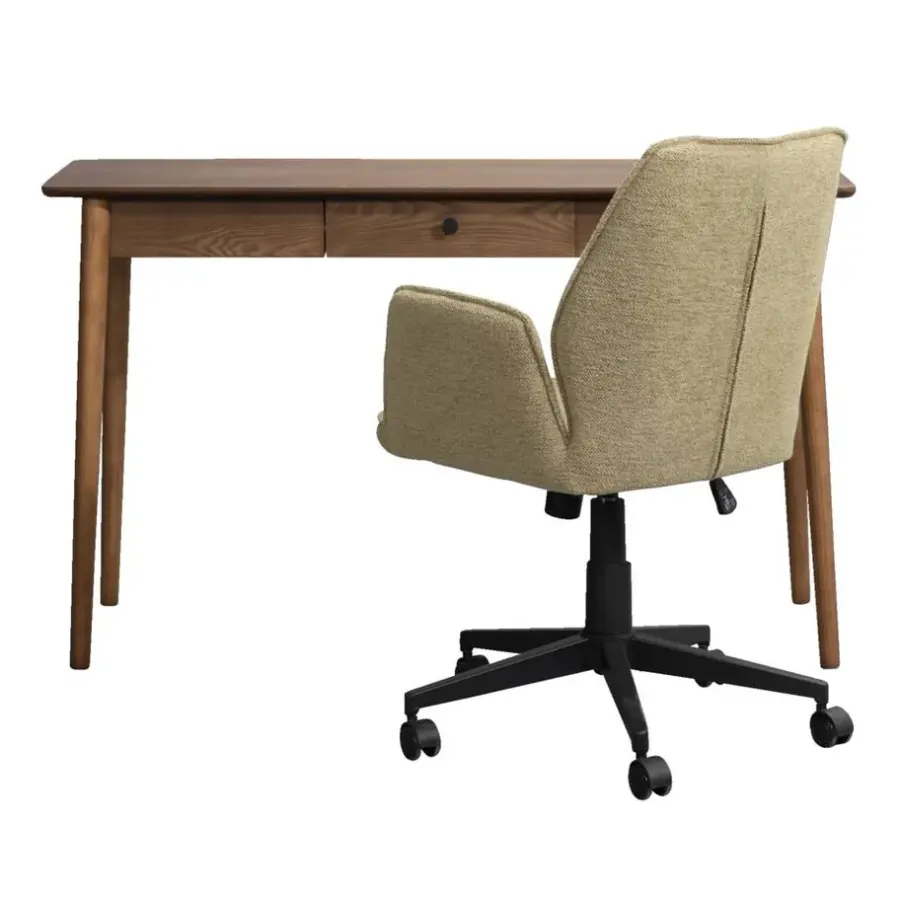 Bureaus-Leen Bakker Sidetable Siena - walnoot -79x130x45 cm