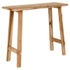 Sidetables-House Nordic Sidetable Teakhout Naturel - 90x30x80cm - Landelijke Stijl