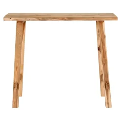 Sidetables-House Nordic Sidetable Teakhout Naturel - 90x30x80cm - Landelijke Stijl