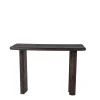 Giga Meubel Sidetable Zwart - Mangohout - 113x44x76cm - Tafel Rumi