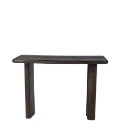 Giga Meubel Sidetable Zwart - Mangohout - 113x44x76cm - Tafel Rumi