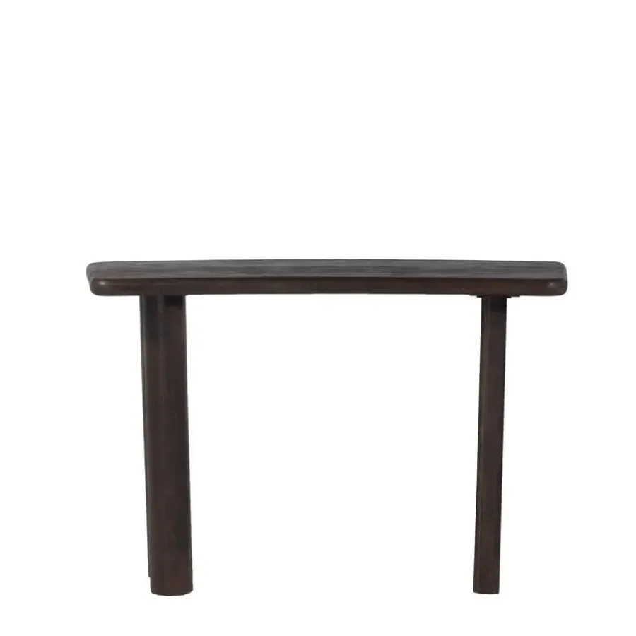 Giga Meubel Sidetable Zwart - Mangohout - 113x44x76cm - Tafel Rumi
