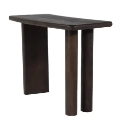 Giga Meubel Sidetable Zwart - Mangohout - 113x44x76cm - Tafel Rumi