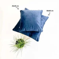 Sierkussen.nl Sierkussen Finn - Insignia Blue - 45x45 cm