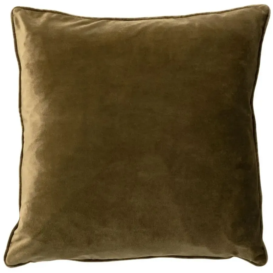 Sierkussen.nl Sierkussen Finn - Military Olive - 45x45 cm