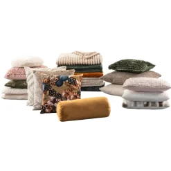 Leen Bakker Sierkussen Gabriel - lichtroze - 45x45 cm