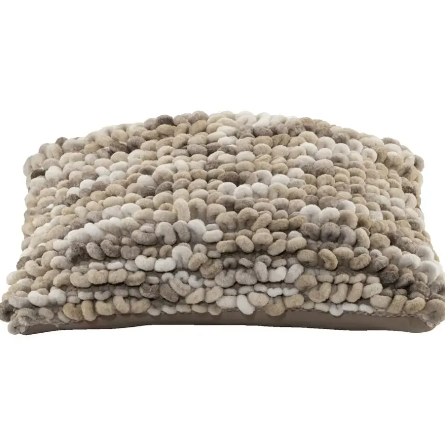 Sierkussens-Leen Bakker Sierkussen Iep - beige/zand - 45x45 cm