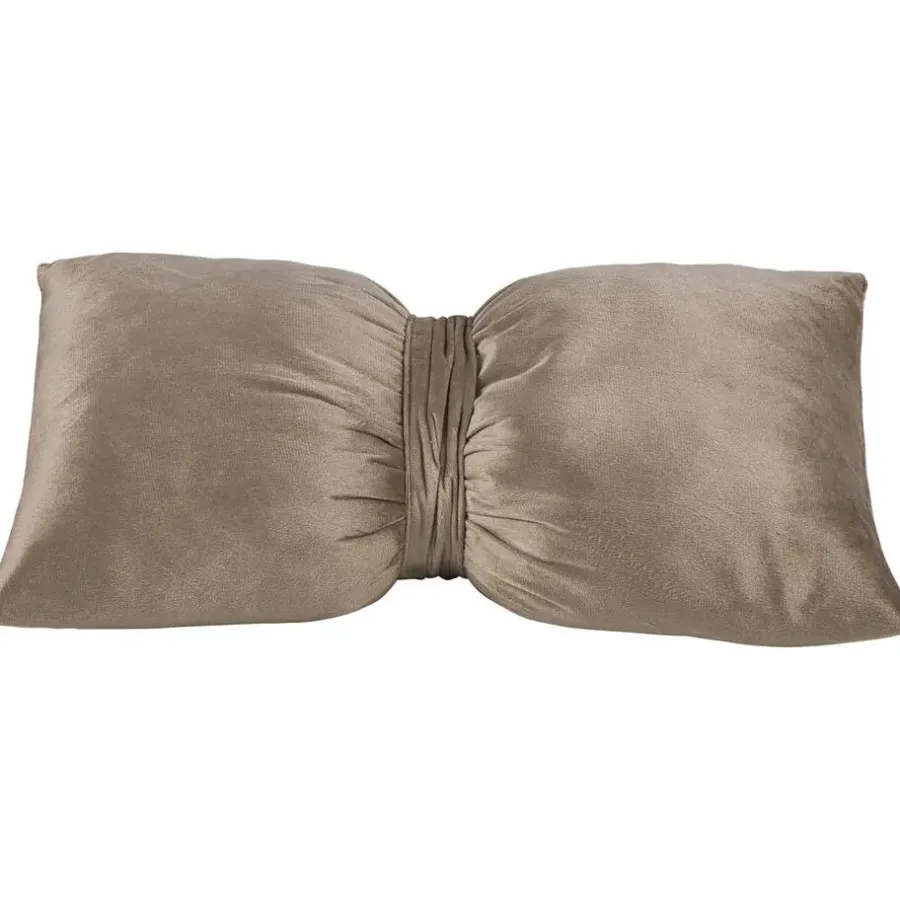 Leen Bakker Sierkussen Jannie - taupe - 30x50 cm