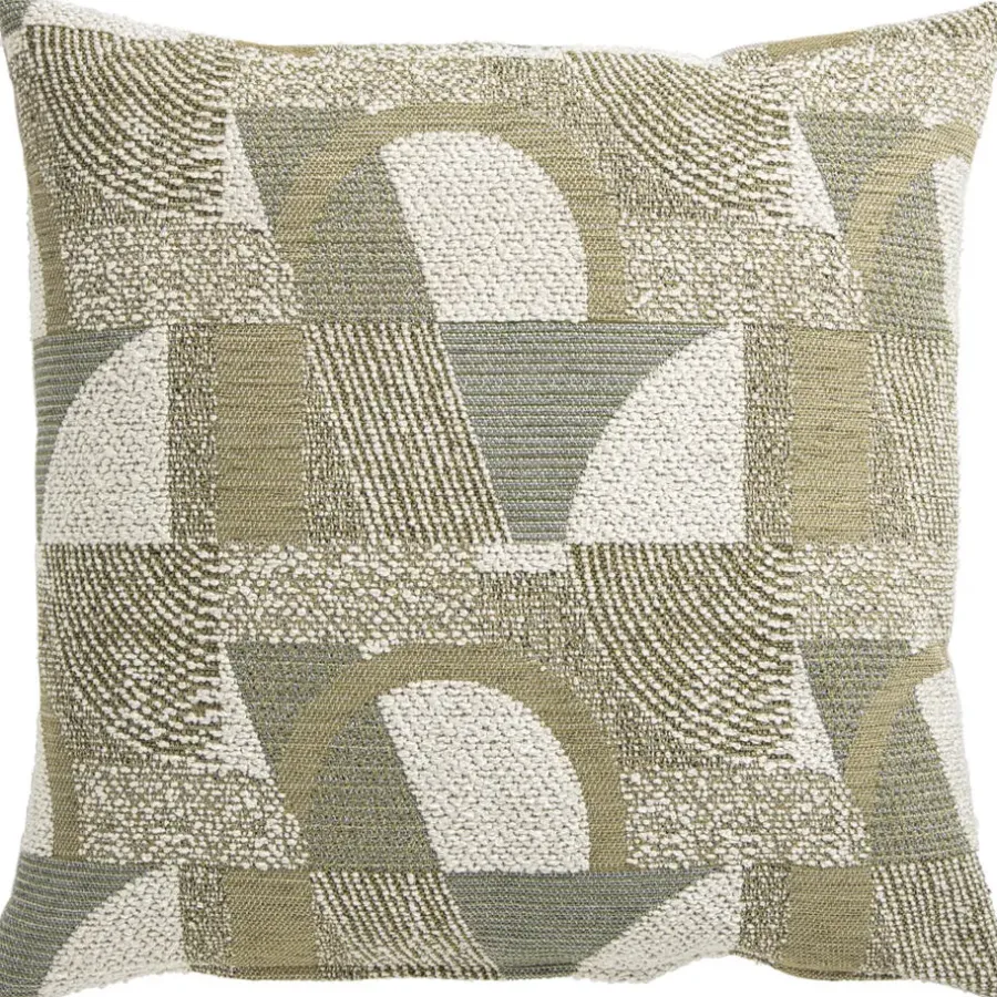 Leen Bakker Sierkussen Jop - groen - 45x45 cm