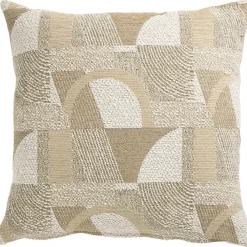 Leen Bakker Sierkussen Jop - zand - 45x45 cm