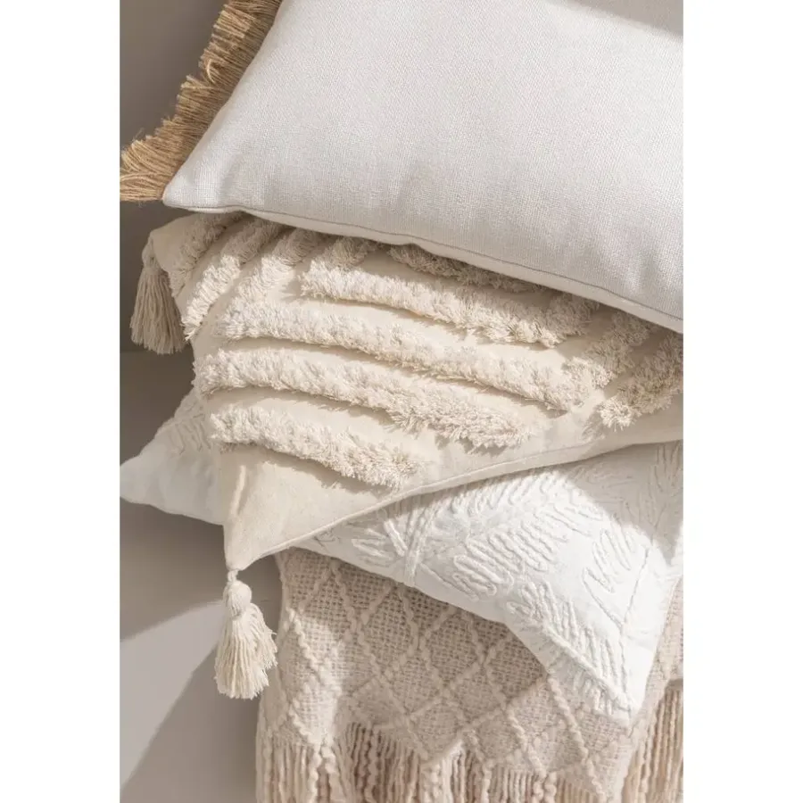 Leen Bakker Sierkussen Julin - off-white - 30x50 cm