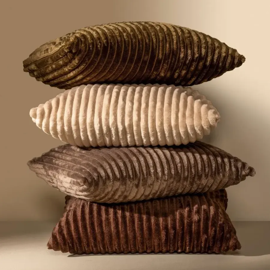 Sierkussen.nl Sierkussen Mart - Tobacco Brown - 45x45 cm