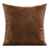 Sierkussens-Leen Bakker Sierkussen Mathis - cognac - 45x45 cm