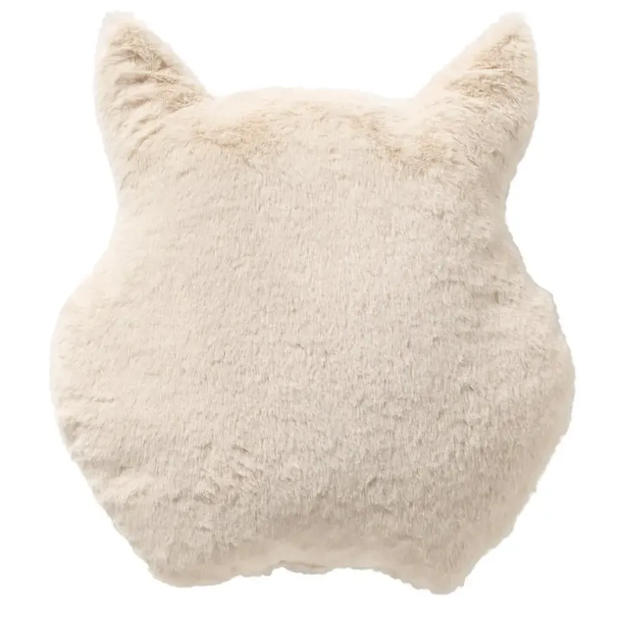Textino Sierkussen Owl - Whitecap Gray - 35x40 cm