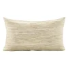 Leen Bakker Sierkussen Solane - naturel/goud - 30x50 cm