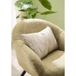 Leen Bakker Sierkussen Solane - naturel/goud - 30x50 cm
